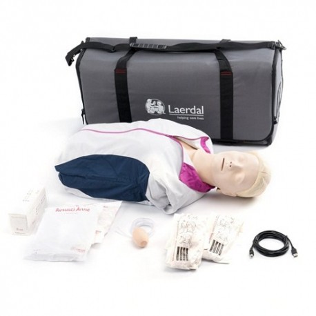 Maniquí Resusci Anne con QCPR torso y bolsa de transporte-PuntoMedico- LAR-171-00150