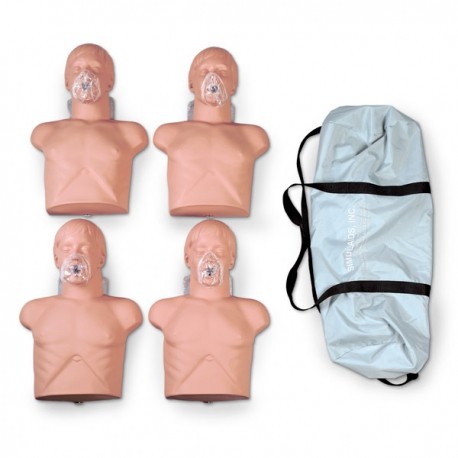 Maniquí para RCP adulto sani man 4 pack Nasco-PuntoMedico- SIM-02145