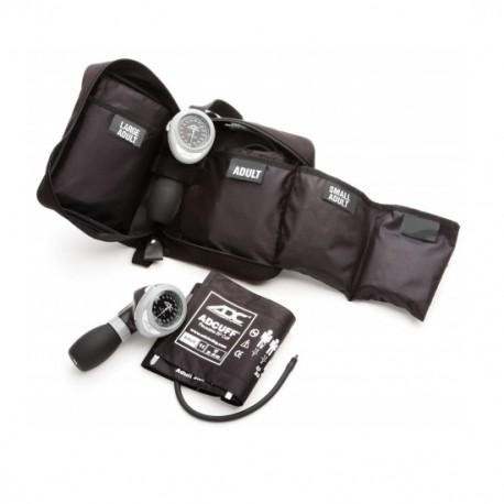 Kit de baumanometro "multikuf" portable con 3 brazaletes, color negro-PuntoMedico- ADC-731-BK