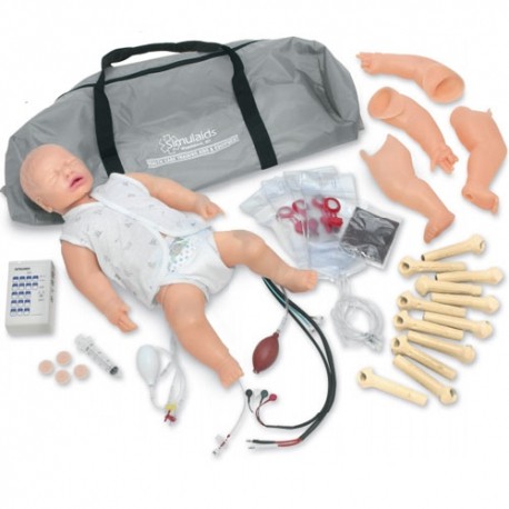 Maniquí STAT bebé con kit de accesorios-PuntoMedico- NAS-PP00350U