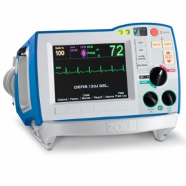 Monitor- desfibrilador R Series, Modelo básico profesional (AED, PACING, 3 ECG)-PuntoMedico- ZOL-ZOLL-RBA