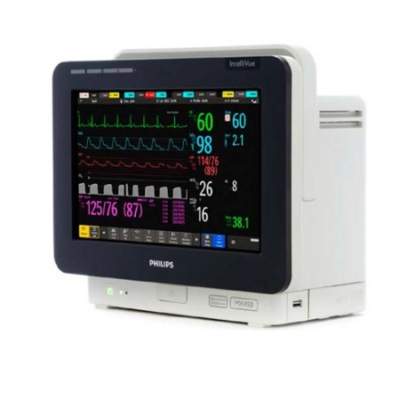 Monitor de signos vitales para salas de choque (básicos) IntelliVue MX450-PuntoMedico- PIL-866062