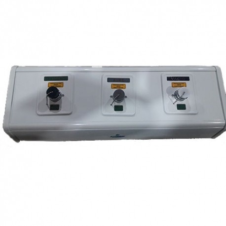 Consola básica 4 v delta 3 tomas (oxígeno aire y vacío) sin iluminación-PuntoMedico- ARD-902785